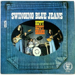 Swinging Blue Jeans: Hippy Hippy Shake  kansi EX- levy VG+ Käytetty LP