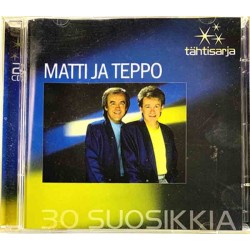 Matti & Teppo: 30 Suosikkia 2CD  kansi EX levy EX Käytetty CD