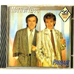 Matti & Teppo: Parhaat  kansi VG+ levy EX- Käytetty CD
