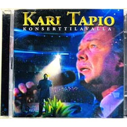 Kari Tapio: Konserttilavalla  kansi EX levy EX Käytetty CD