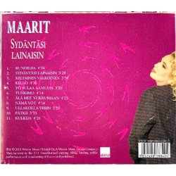 Maarit: Sydäntäsi lainaisin  kansi EX levy EX Käytetty CD