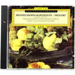 Mendelssohn, Mozart: Violin concerto op. 64  kansi EX levy EX Käytetty CD