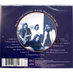 Van Der Graaf Generator : H To He, Who Am the Only remastered + 2 bonus tracks - CD