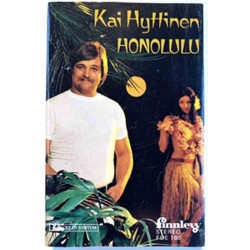 Hyttinen Kai: Honolulu kansipaperi VG+ , musiikkikasetin kunto EX käytetty kasetti