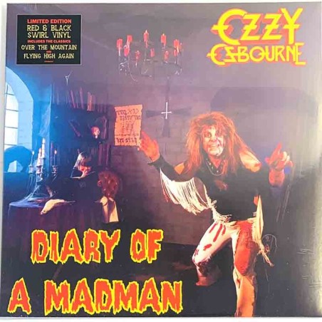 Osbourne Ozzy LP Diary of Madman red&black vinyl - LP