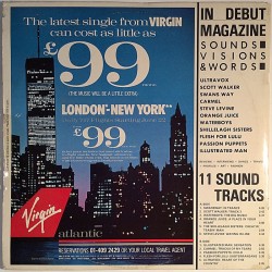 Ultravox, Scott Walker ym. 1984 LP MAG 2 Debut issue 02 LP + 60-sivuinen magazine Used LP