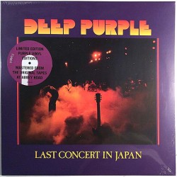 Deep Purple : The Last Concert In Japan limited purple vinyl - uusi LP