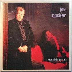 Cocker Joe: One night of sin  kansi EX levy EX Käytetty LP