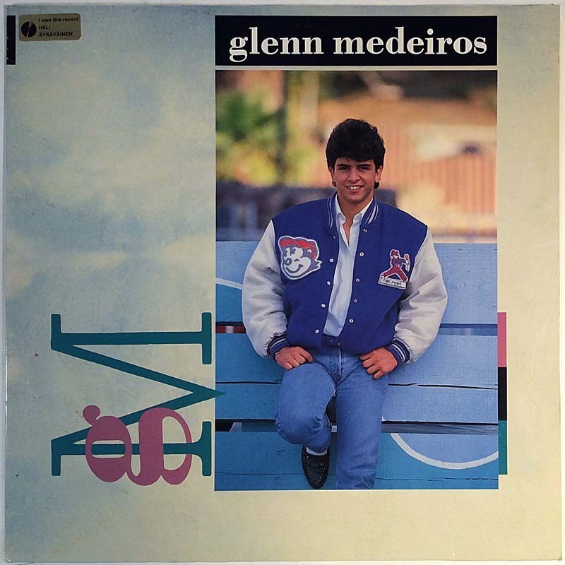 Medeiros Glenn: Glenn Medeiros -87  kansi VG+ levy EX- Käytetty LP
