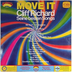 Richard Cliff: Move it - Seine besten Songs  kansi VG levy VG+ Käytetty LP