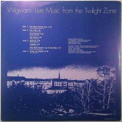 Wigwam: Live Music From The Twilight Zone 2LP  kansi VG+ levy EX Käytetty LP
