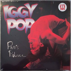 Iggy Pop 1979 CLP 1817 Paris Palace limited edition red vinyl LP