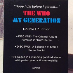 Who : My Generation 2LP - LP
