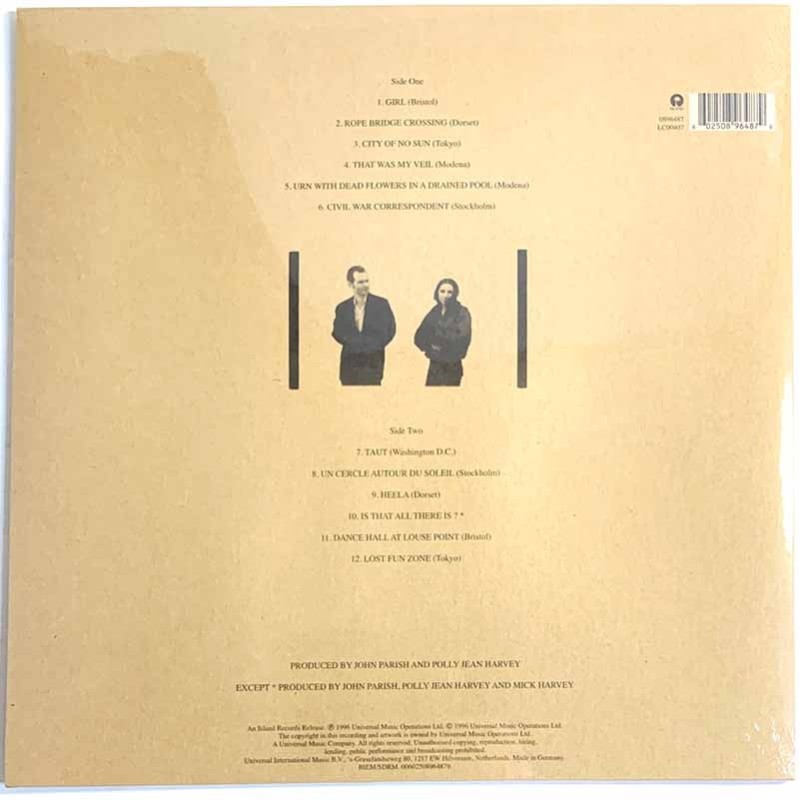 PJ Harvey, John Parish LP Dance Hall At Louse Point - LP