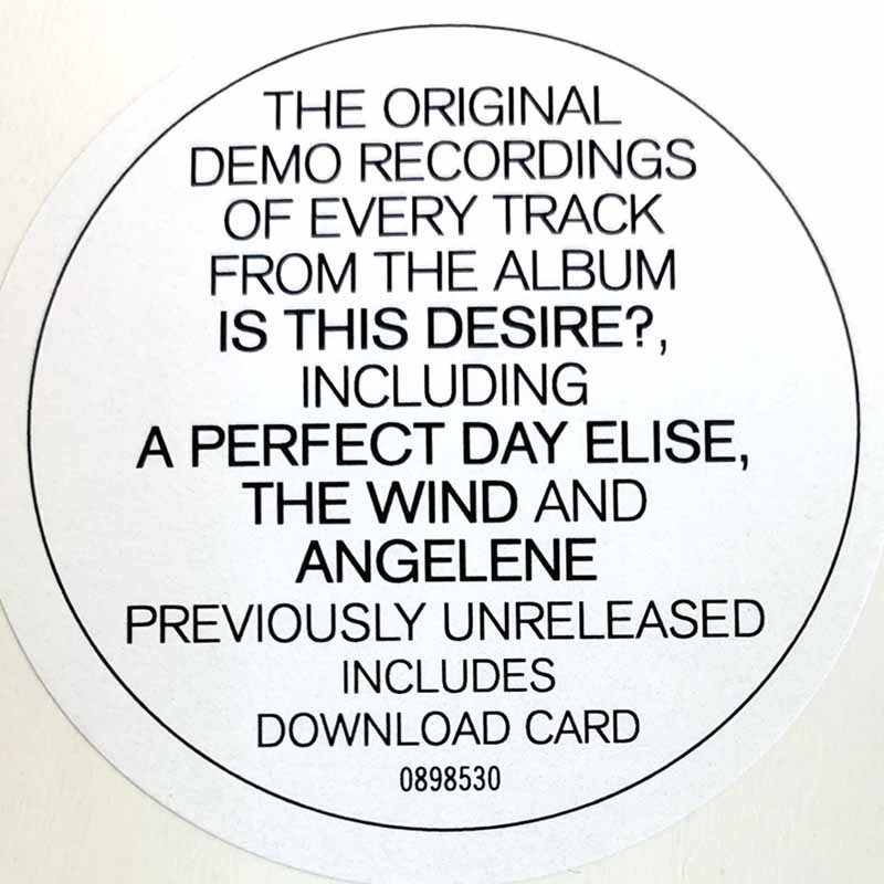 PJ Harvey LP Is This Desire? - Demos - LP