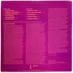 Black Uhuru LP Reggae greats  kansi EX- levy EX- Käytetty LP