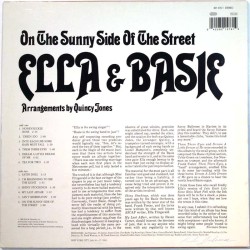 Ella & Basie Käytetty LP-Levy On The Sunny Side Of The Street  kansi VG+ levy EX Käytetty LP
