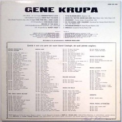 Krupa Gene Käytetty LP-Levy History of Jazz  kansi VG levy EX Käytetty LP