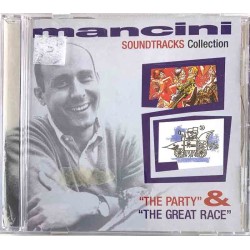 Mancini soundtracks CD-levy Party / Great Race  kansi EX levy VG+ Käytetty CD