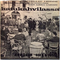 Eero & Jussi / Eino Grön 1960 SDEP 1009 Katukahvilassa EP begagnad singelskiva