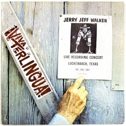 Walker Jerry Jeff LP Viva Terlingua!  kansi VG levy EX- LP