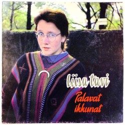 Tavi Liisa LP Palavat ikkunat  kansi VG levy EX- LP