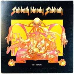 Black Sabbath LP Sabbath Bloody Sabbath  kansi VG levy VG LP
