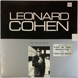Cohen Leonard LP I'm Your Man  kansi EX levy EX Käytetty LP