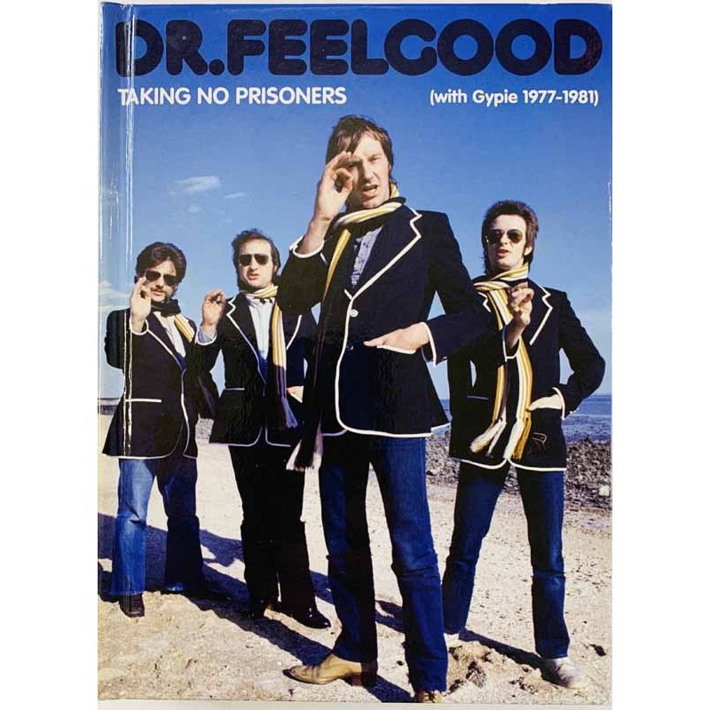 Dr. Feelgood CD Taking no prisoners 4CD + DVD  kansi EX levy EX CD