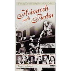 Various 80 lieder mit Berliner schnauze 2005 223041-354 Heimweh nach Berlin 4CD CD Begagnat