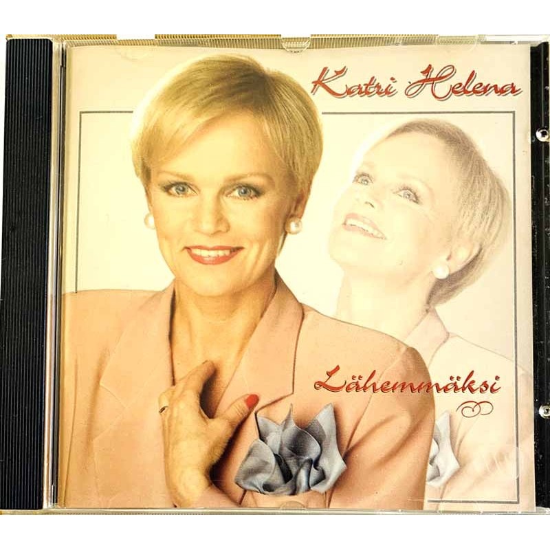 Katri Helena CD Lähemmäksi  kansi EX levy EX CD