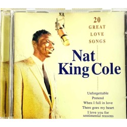 Cole Nat King CD 20 Great love songs  kansi VG+ levy EX CD