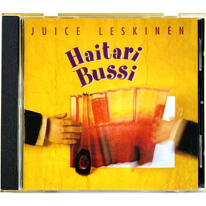 Leskinen Juice CD Haitaribussi  kansi EX levy EX CD