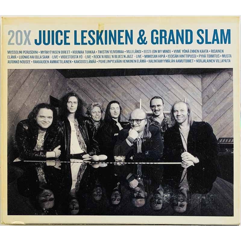 Juice Leskinen & Grand Slam CD 20X  kansi VG+ levy EX- CD