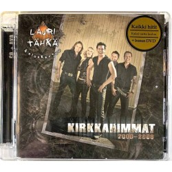 Lauri Tähkä & Elonkerjuu CD Kirkkahimmat 2000-2008 CD + DVD  kansi EX levy EX Käytetty CD