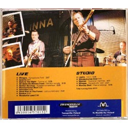 Markus Törmälä & FBI Beat CD Guitars that go TWANG! in the night  kansi EX levy EX Käytetty CD