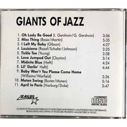 Count Basie CD Giants of Jazz  kansi EX levy EX Käytetty CD