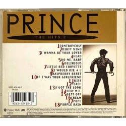 Prince CD The Hits 2  kansi EX levy EX Käytetty CD