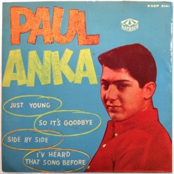 Anka Paul single 7” kuvakannella Paul Anka -59 Suomipainos  kansi EX levy VG+ vinyylisingle