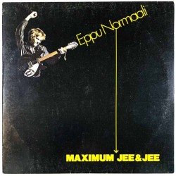 Eppu Normaali LP Maximum Jee&Jee  kansi EX- levy VG+ LP
