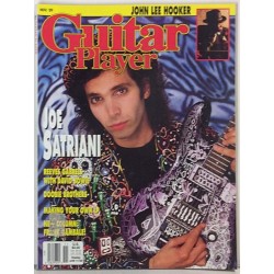 Guitar Player 1989 No.Nov Joe Satriani,John Lee Hooker