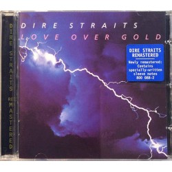 Dire Straits CD Love Over Gold , remastered  kansi EX levy EX Käytetty CD