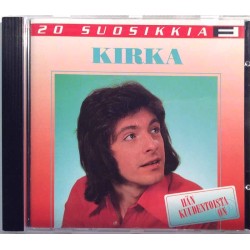 Kirka Käytetty CD-levy 20 Suosikkia - Hän Kuudentoista On  kansi EX levy EX Käytetty CD