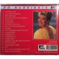 Koriseva Arja Käytetty CD-levy 20 Suosikkia- Hymyhuulet  kansi EX levy EX Käytetty CD