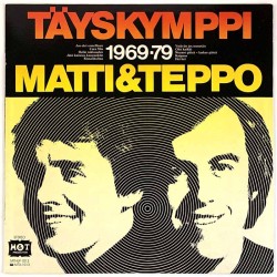 Matti & Teppo LP Täyskymppi 1969-1979  kansi EX levy EX Käytetty LP