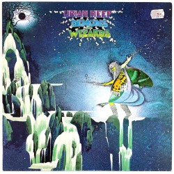 Uriah Heep LP Demons and Wizards  kansi VG levy EX Käytetty LP