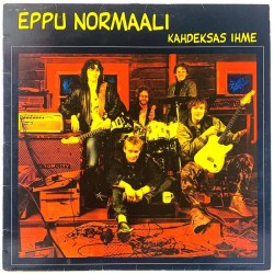 Eppu Normaali LP Kahdeksas ihme  kansi VG+ levy EX Käytetty LP