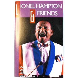 Hampton Lionel & friends: Lionel Hampton & friends kansipaperi EX , musiikkikasetin kunto EX käytetty kasetti