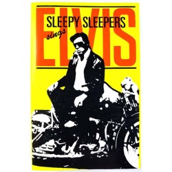 Sleepy Sleepers: Siings Elvis kansipaperi EX , musiikkikasetin kunto EX käytetty kasetti