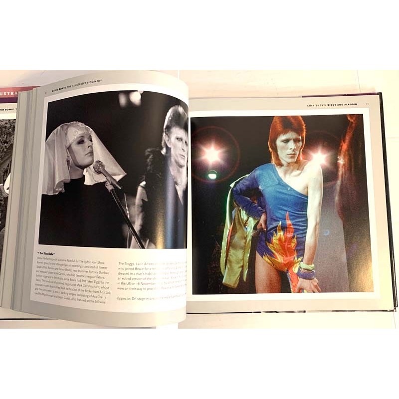 Bowie David 2011 978-1-807176-73-9 The Illustrated Biography Käytetty kirja